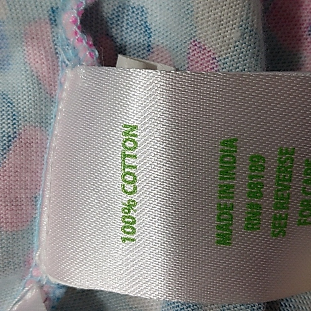 Lilly Pulitzer Jerrica Hottie Dottie Women's Top Size XXS Sleeveless Ruffle Trim - Picture 7 of 9